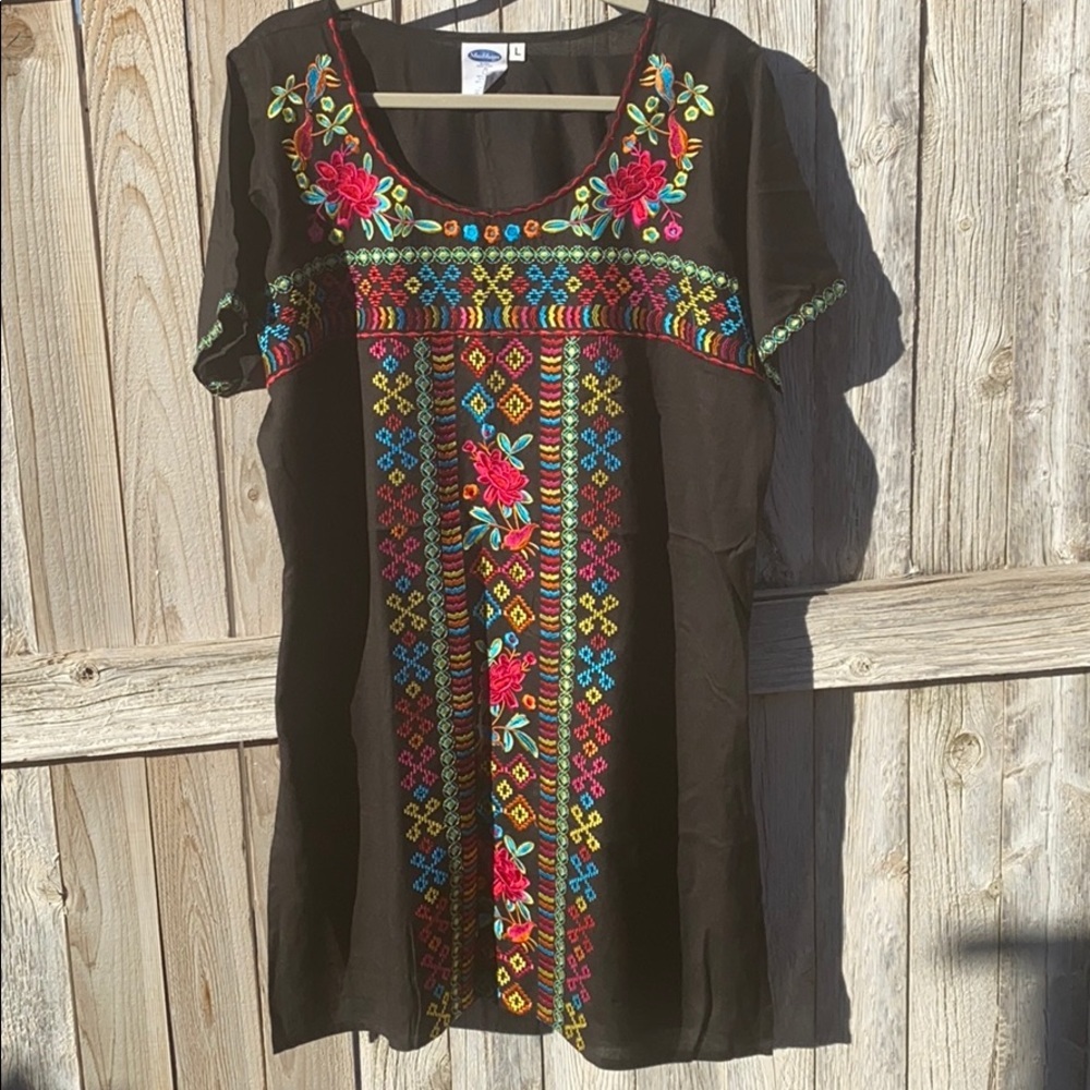 Embroidered Dress
